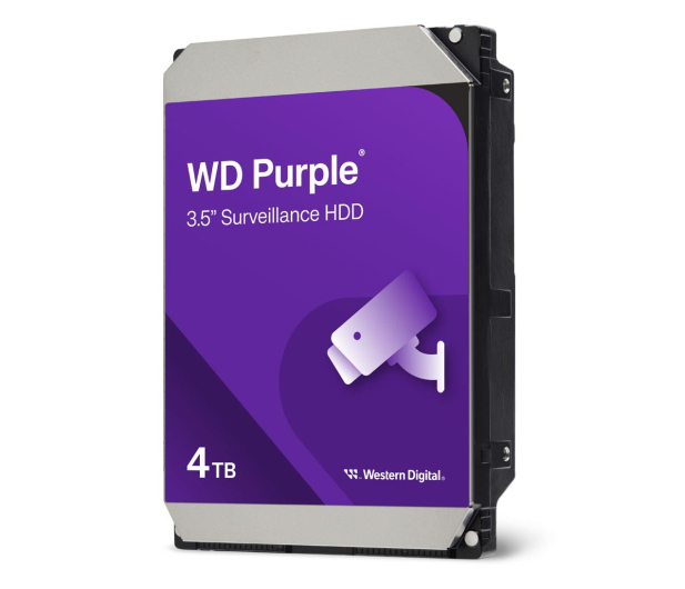 WD Purple 4TB SATA 3,5" 256MB 5400RPM WD43PURZ - 1142435 - zdjęcie 2